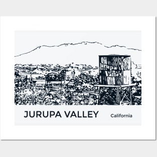 Jurupa Valley California Posters and Art